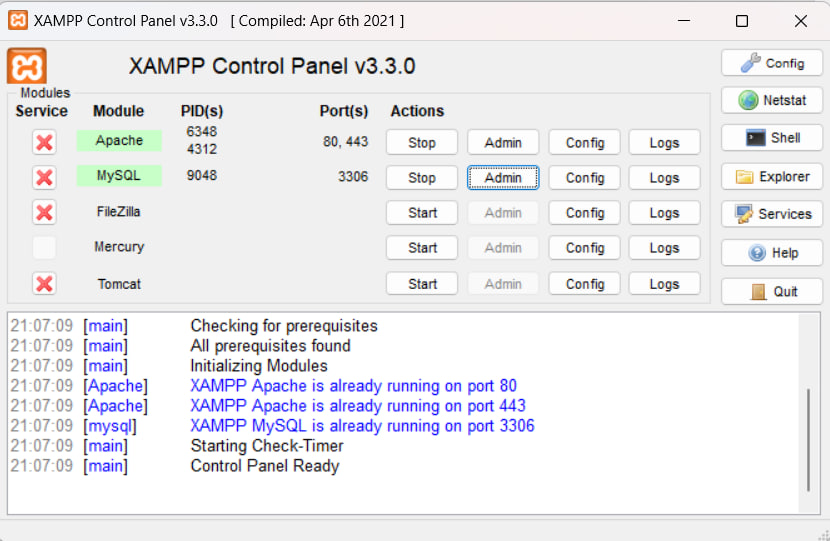 xampp